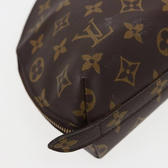 LOUIS VUITTON Monogram Trousse Demi Ronde Cosmetic Pouch - Picture 15 of 16